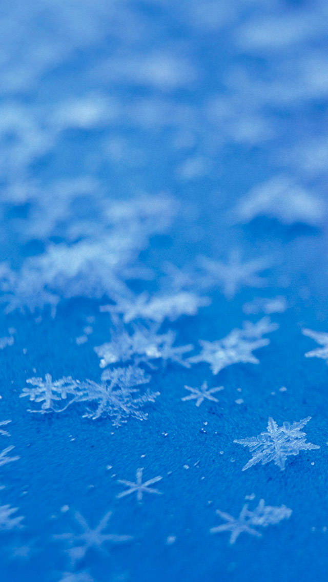 雪の結晶 背景青 スマホ壁紙 Iphone待受画像ギャラリー