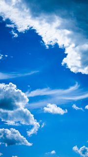 空と雲のイラスト スマホ壁紙 Iphone待受画像ギャラリー