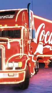 コカ・コーラのトラック