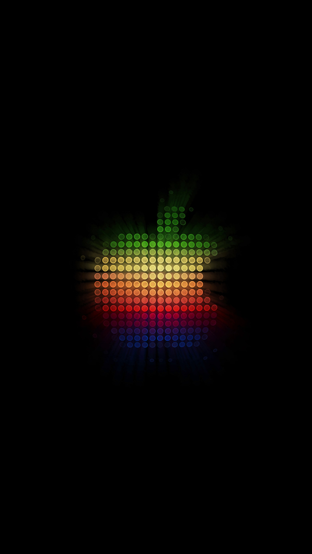 Colorful Dots Apple Logo Iphone 5 Wallpaper Download Hd Wallpapers スマホ壁紙 Iphone待受画像ギャラリー