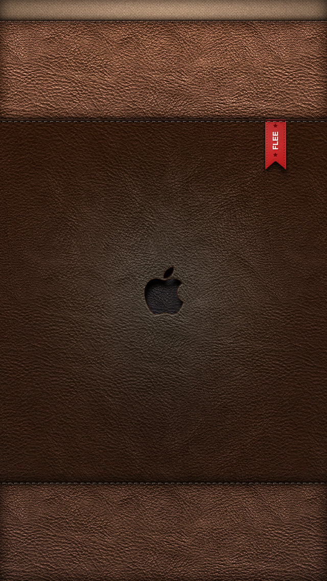 レザー Apple テクスチャ Logoの壁紙 スマホ壁紙 Iphone待受画像ギャラリー