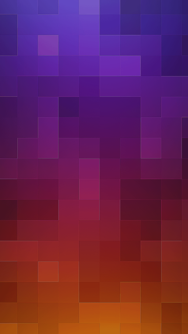 オレンジと紫のタイル調グラデーション スマホ壁紙 Iphone待受画像ギャラリー