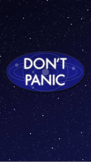 Don't panic