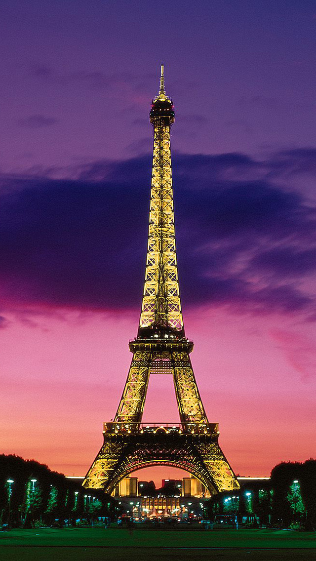 エッフェル塔 パリの夜景 スマホ壁紙 Iphone待受画像ギャラリー