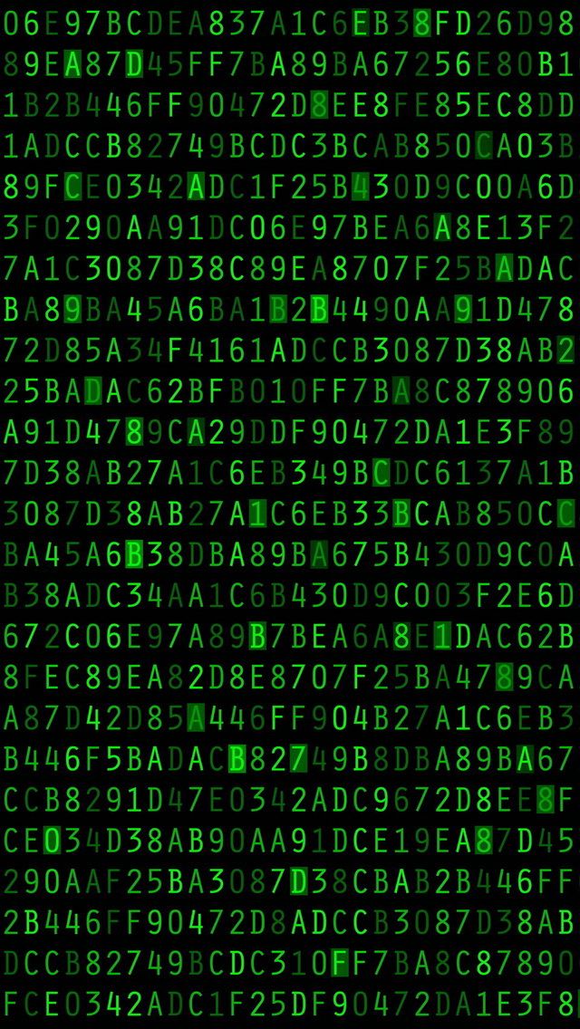 マトリックス 流れる文字 スマホ壁紙 Iphone待受画像ギャラリー