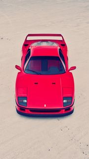 フェラーリ・F40（レッド） | スーパーカーのiPhone壁紙