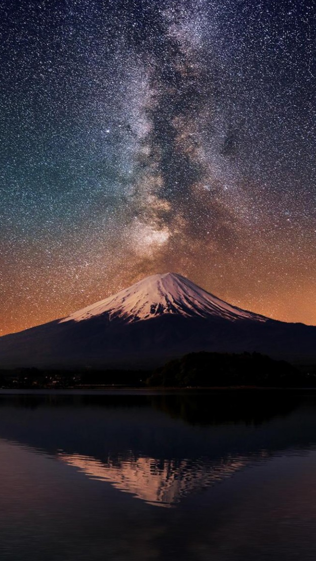 富士山もロック画面壁紙