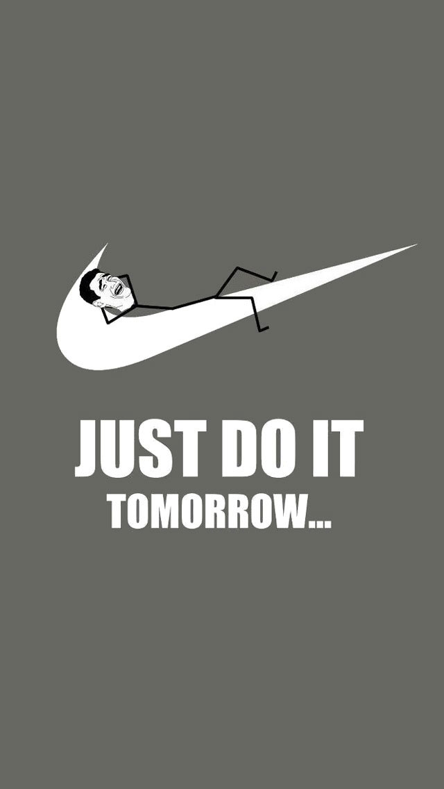 Nike Just Do It Tomorrow スマホ壁紙 Iphone待受画像ギャラリー