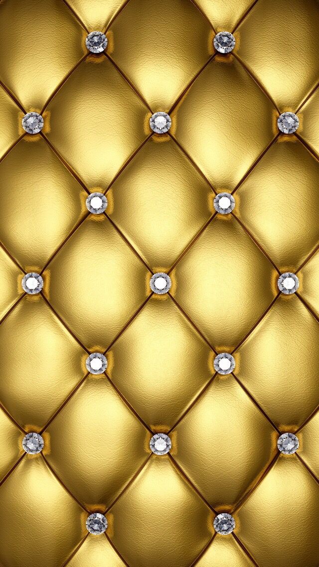 Black Diamond and Gold Wallpaper