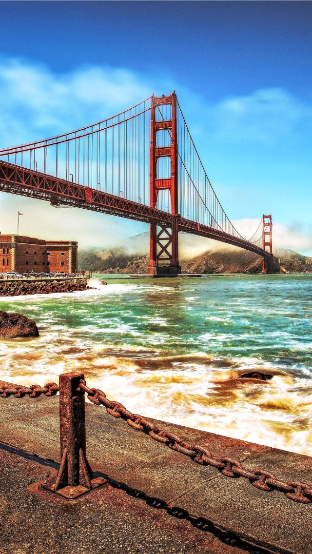 Pictures Of Golden Gate Bridge Iphone Wallpaper Kidskunstinfo