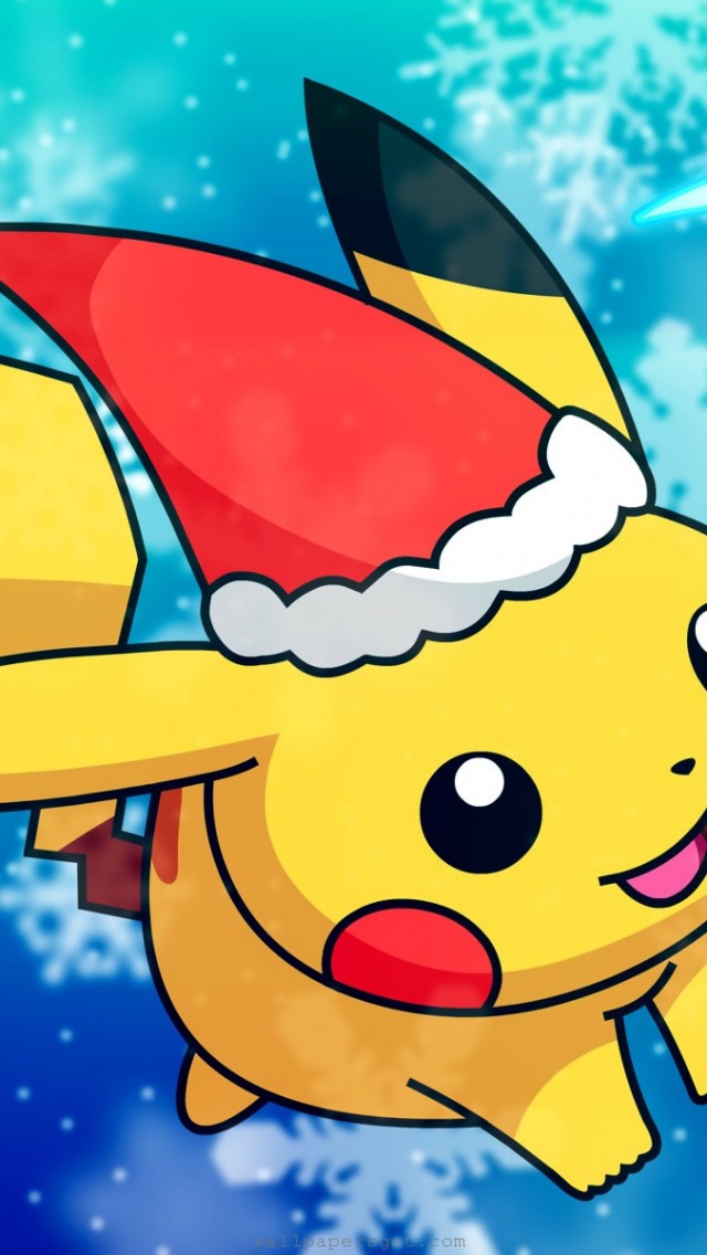 クリスマス ポケモン ピカチュウ ゲームの壁紙 スマホ壁紙 Iphone待受画像ギャラリー