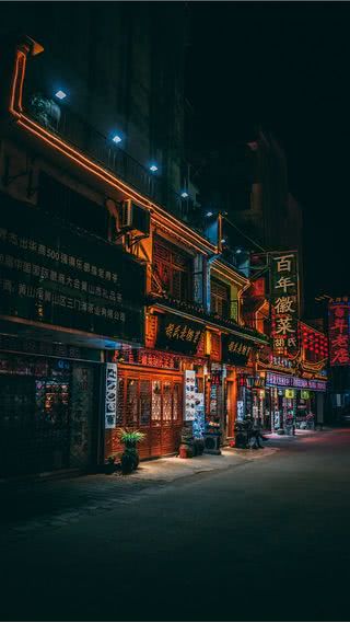 中国の夜景