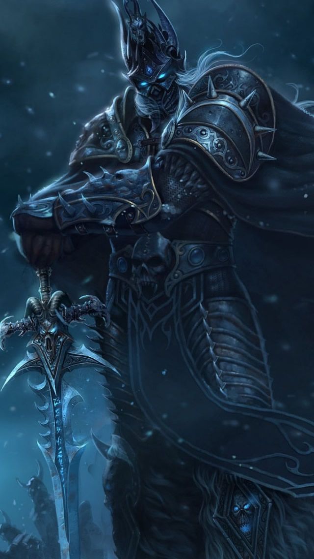 The Lich King ワールド オブ ウォークラフト スマホ壁紙 Iphone待受画像ギャラリー