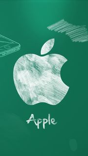 Apple Wallpaper（グリーン）