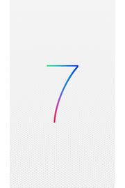 iPhone壁紙iOS 7 Logo Dot Pat…