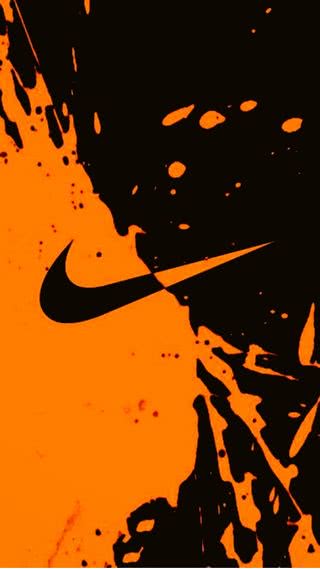 Nike - オレンジ／ブラック