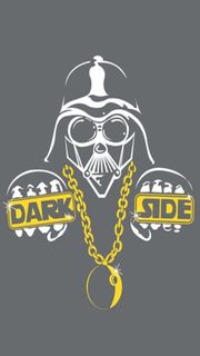 「DARK SIDE」ダース・ベイダーのイラスト