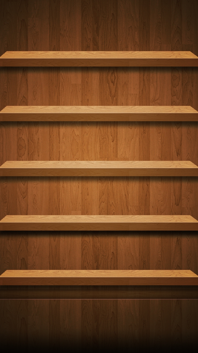 木製の本棚 スマホ壁紙 Iphone待受画像ギャラリー