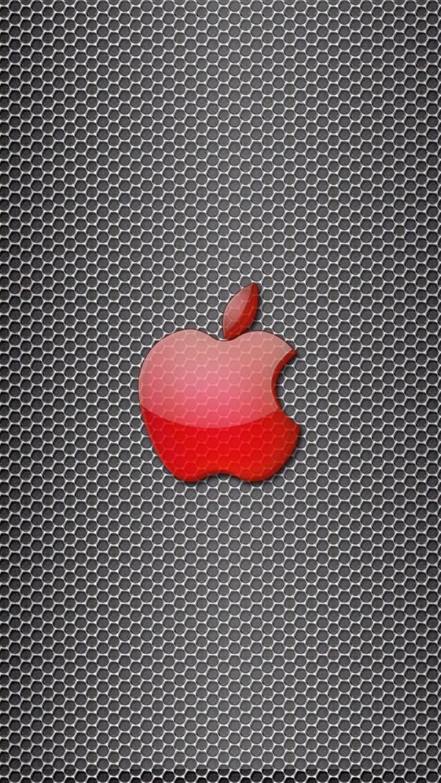 Apple Red Wallpapers For Iphone 5 スマホ壁紙 Iphone待受画像ギャラリー
