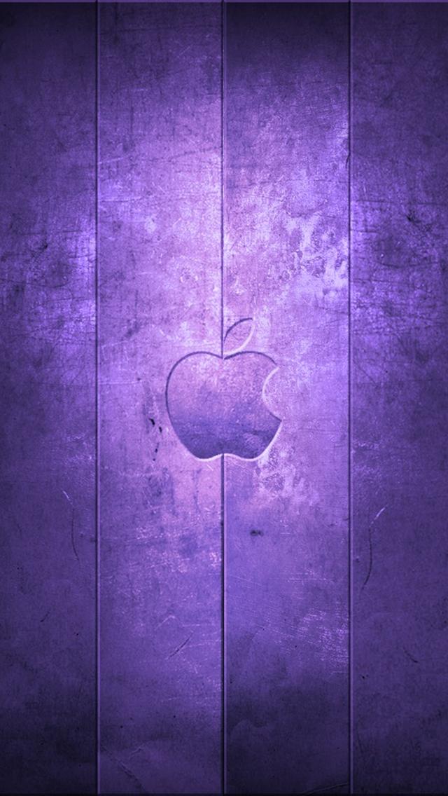 Apple Purple Wood Iphone 5 Wallpapers Downloads スマホ壁紙 Iphone待受画像ギャラリー