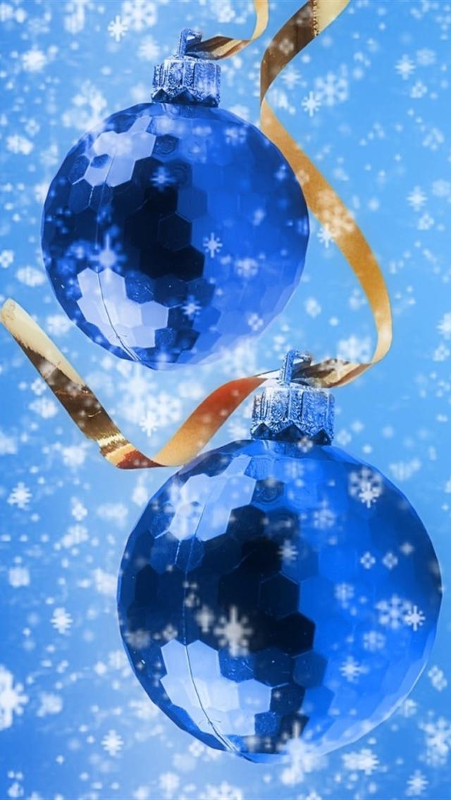 クリスマスのベル 640x1136 青 ブルー 系のクールでオシャレなiphone壁紙 スマホ壁紙 Iphone待受画像ギャラリー