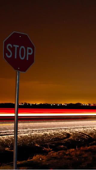 夜の道路