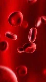 Red 3D Blood Cells