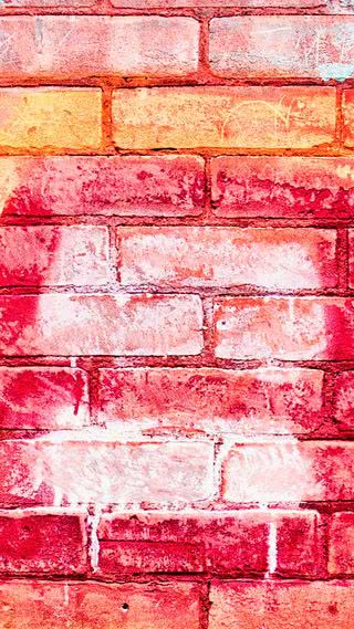 赤い煉瓦の壁