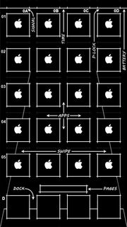 ブラックの枠がかっこいいスマホ壁紙 スマホ壁紙 Iphone待受画像