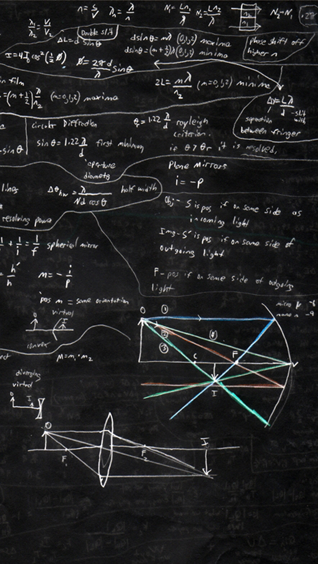黒板の数式iphone壁紙 スマホ壁紙 Iphone待受画像ギャラリー