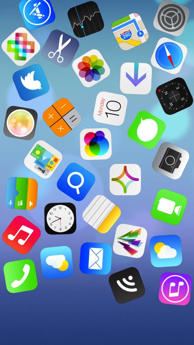Iphoneのアプリアイコン スマホ壁紙 Iphone待受画像ギャラリー