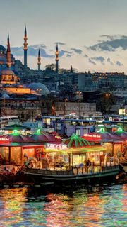 イスタンブールの夜景