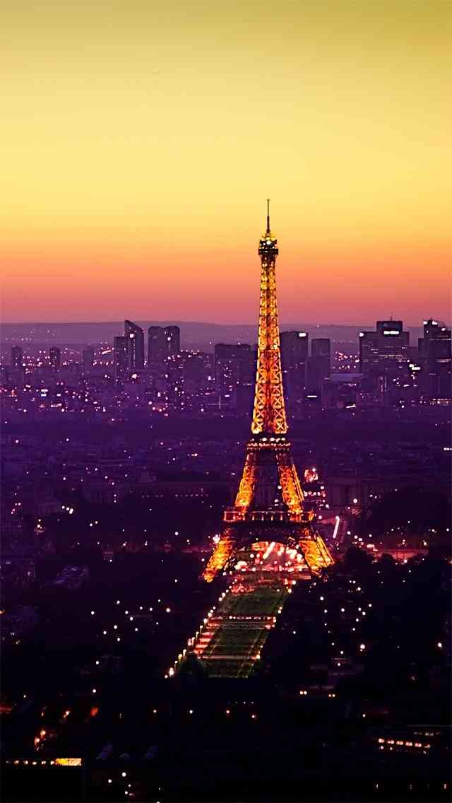 エッフェル塔 パリ フランス 夜景 風景の壁紙 スマホ壁紙 Iphone待受画像ギャラリー