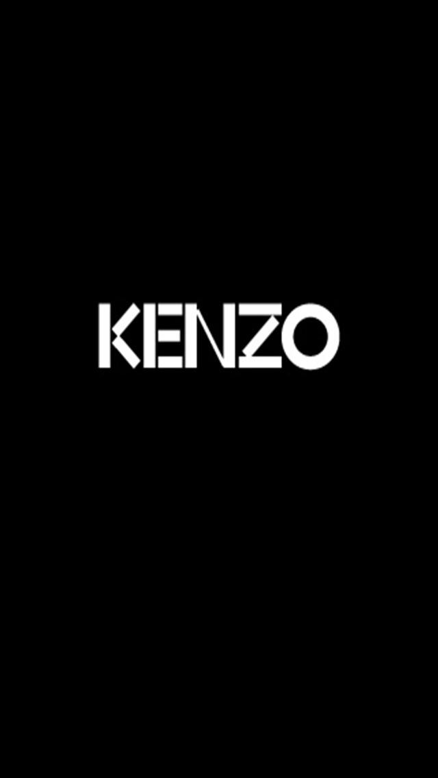 ケンゾー Kenzo ブランドロゴのiphone壁紙 スマホ壁紙 Iphone待