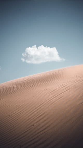 砂漠の雲