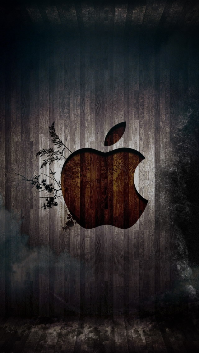 Iphone 5 Wallpaper Nature Apple Logo Hd Wallpapers 9to5wallpapers スマホ壁紙 Iphone待受画像ギャラリー