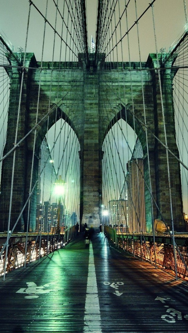 ブルックリン橋 ニューヨーク スマホ壁紙 Iphone待受画像ギャラリー