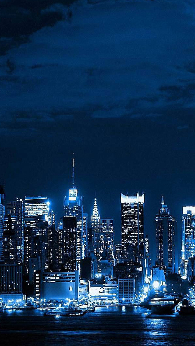 ニューヨークの夜景 | スマホ壁紙/iPhone待受画像ギャラリー