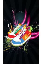 iPhone壁紙nike abstract ipho…