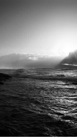 海 | モノクロ写真