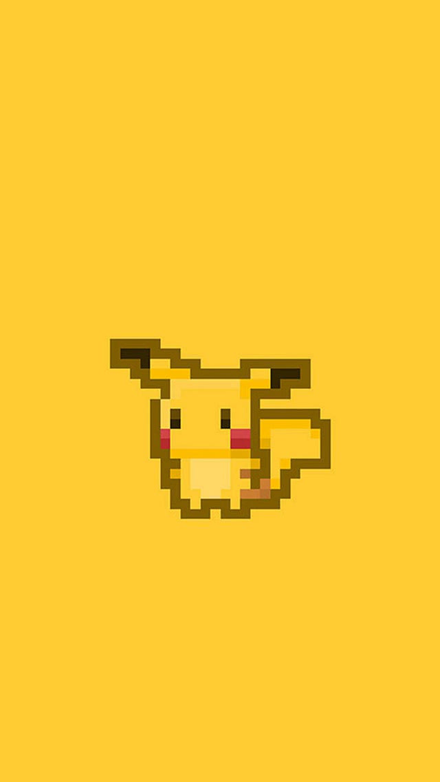 ピカチュウ ドット絵 ポケモン スマホ壁紙 Iphone待受画像ギャラリー