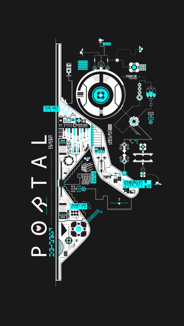 ゲーム Portal スマホ壁紙 Iphone待受画像ギャラリー