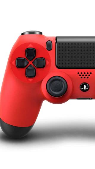 DUALSHOCK 4 マグマ・レッド