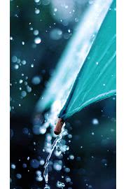 iPhone壁紙Rain umbrella iPho…