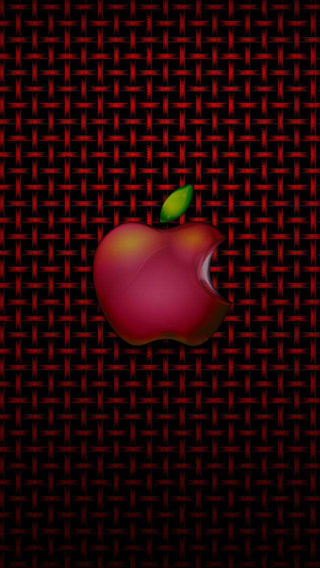 Red apple logo wallpaper | Wallpaper Wide HD | スマホ壁紙 ...