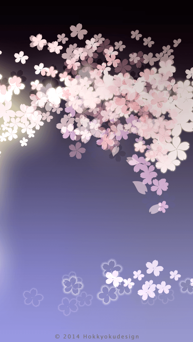 キレイな桜の絵 スマホ壁紙 Iphone待受画像ギャラリー