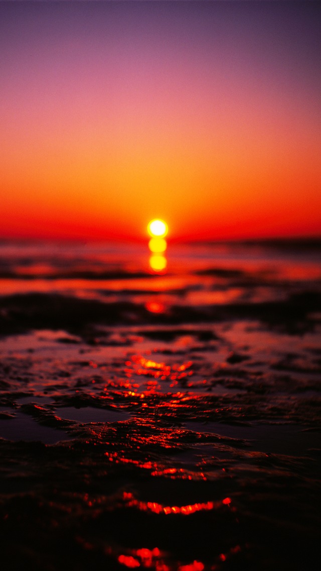 Sea Sunset スマホ壁紙 Iphone待受画像ギャラリー