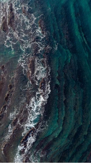 海 - 航空写真