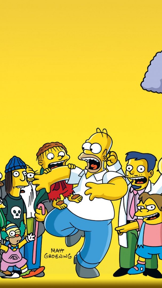 100 Wallpaper Iphone 5 Simpsons Hinhanhsieudep Net