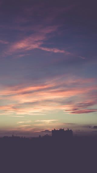 夕暮れの空